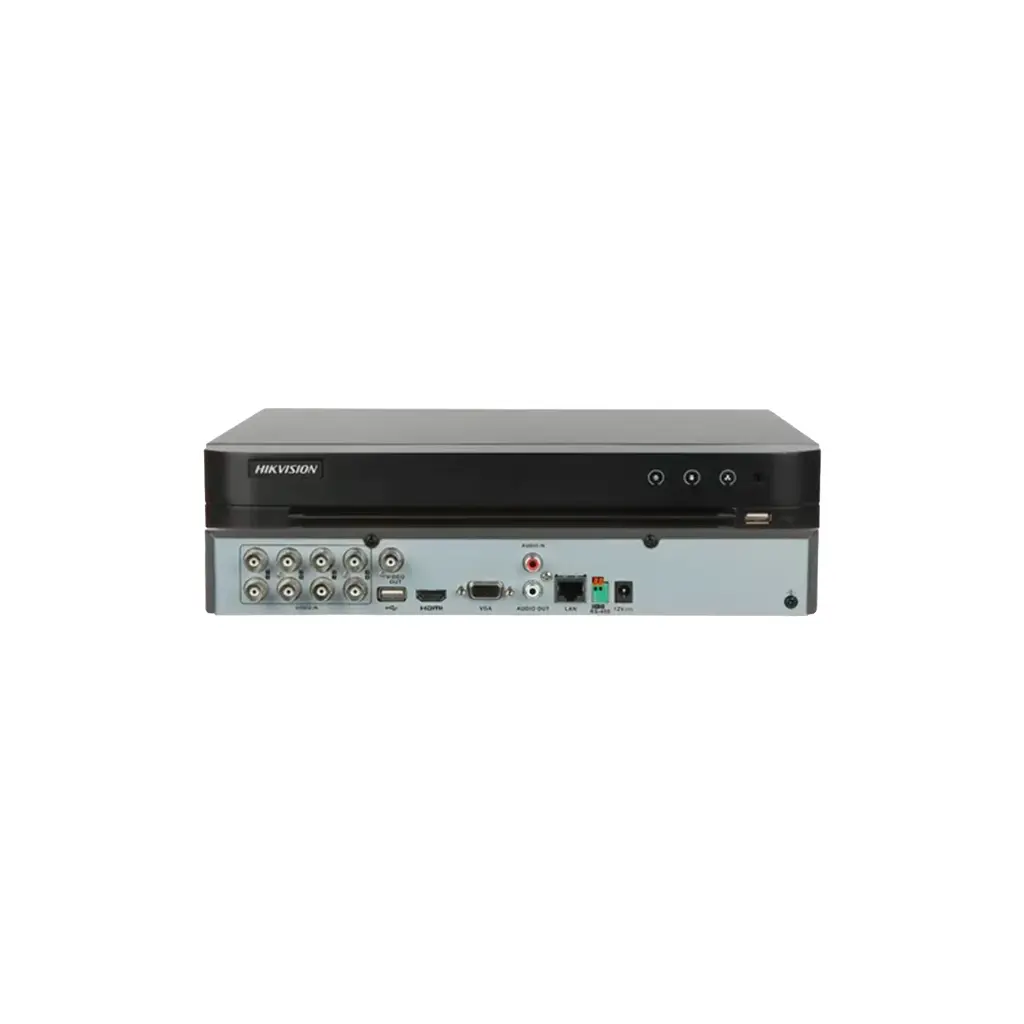 iDS-7208HQHI-M1/XT | DVR 8CH 3K CON RECONOCIMIENTO FACIAL Y AUDIO BIDIRECCIONAL