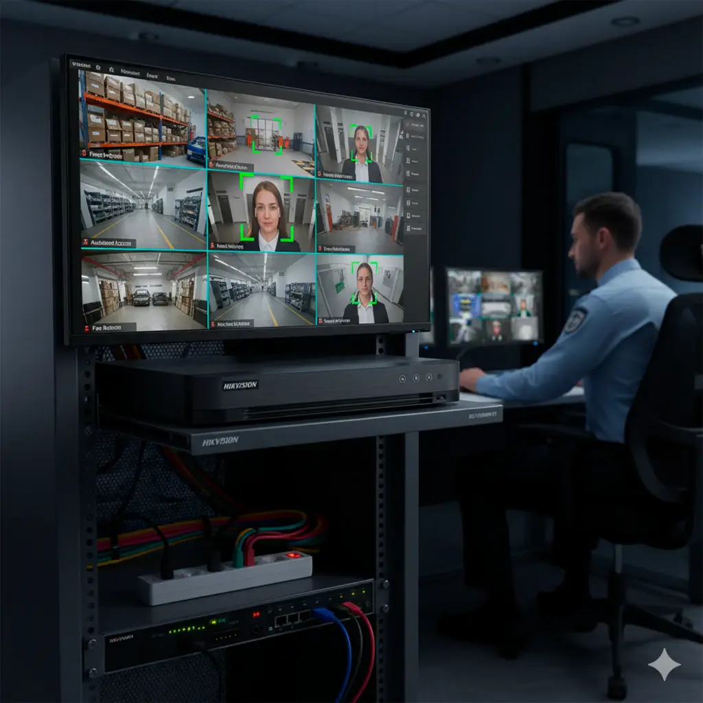 iDS-7208HQHI-M1/XT | DVR 8CH 3K CON RECONOCIMIENTO FACIAL Y AUDIO BIDIRECCIONAL