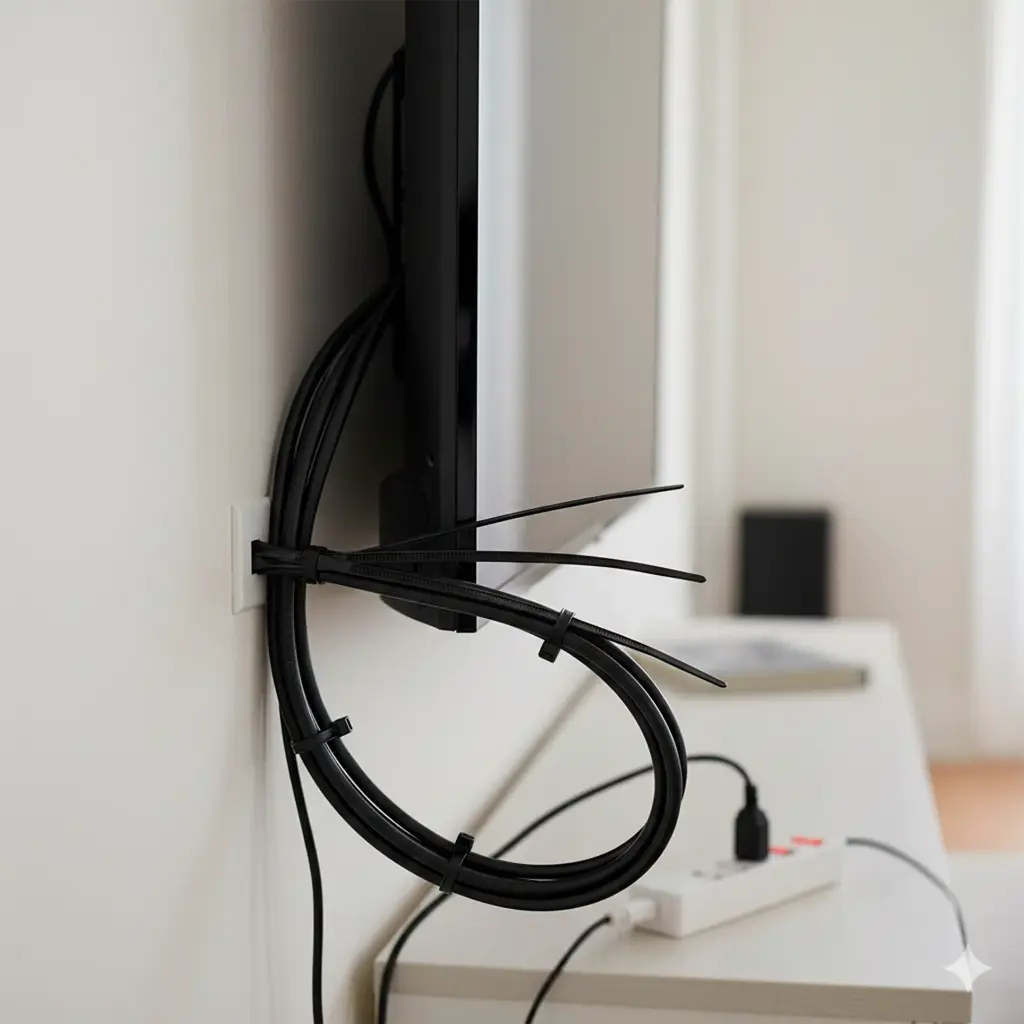 AMARRES DE 6' NEGROS 