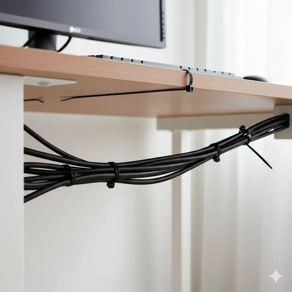 AMARRES DE 6' NEGROS 