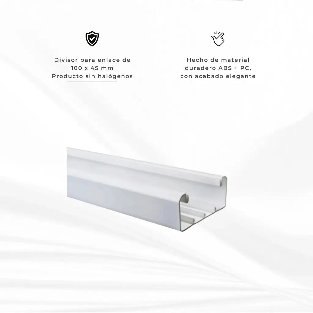 SEPARADOR BLANCO 100X45 