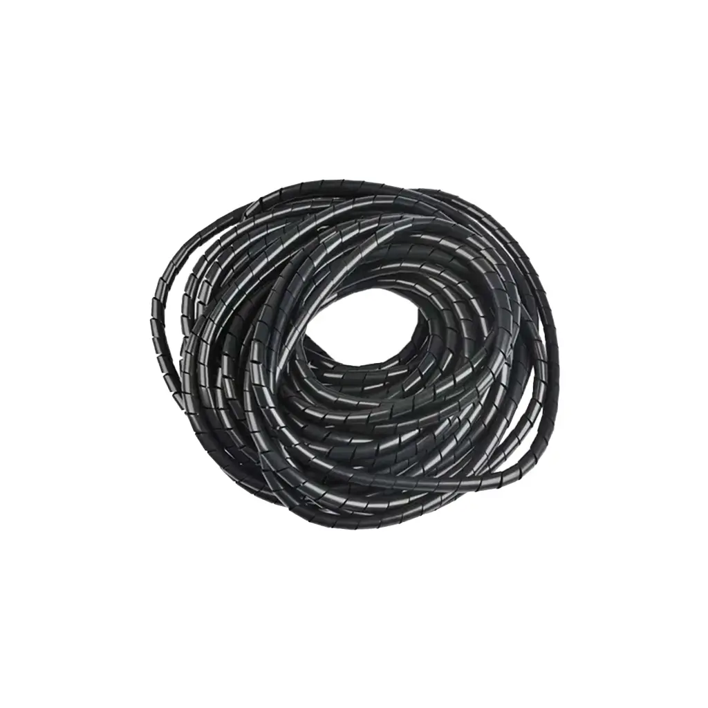 ESPIRAL PLASTICA 6MM DEXSON X 10MTS NEGRO