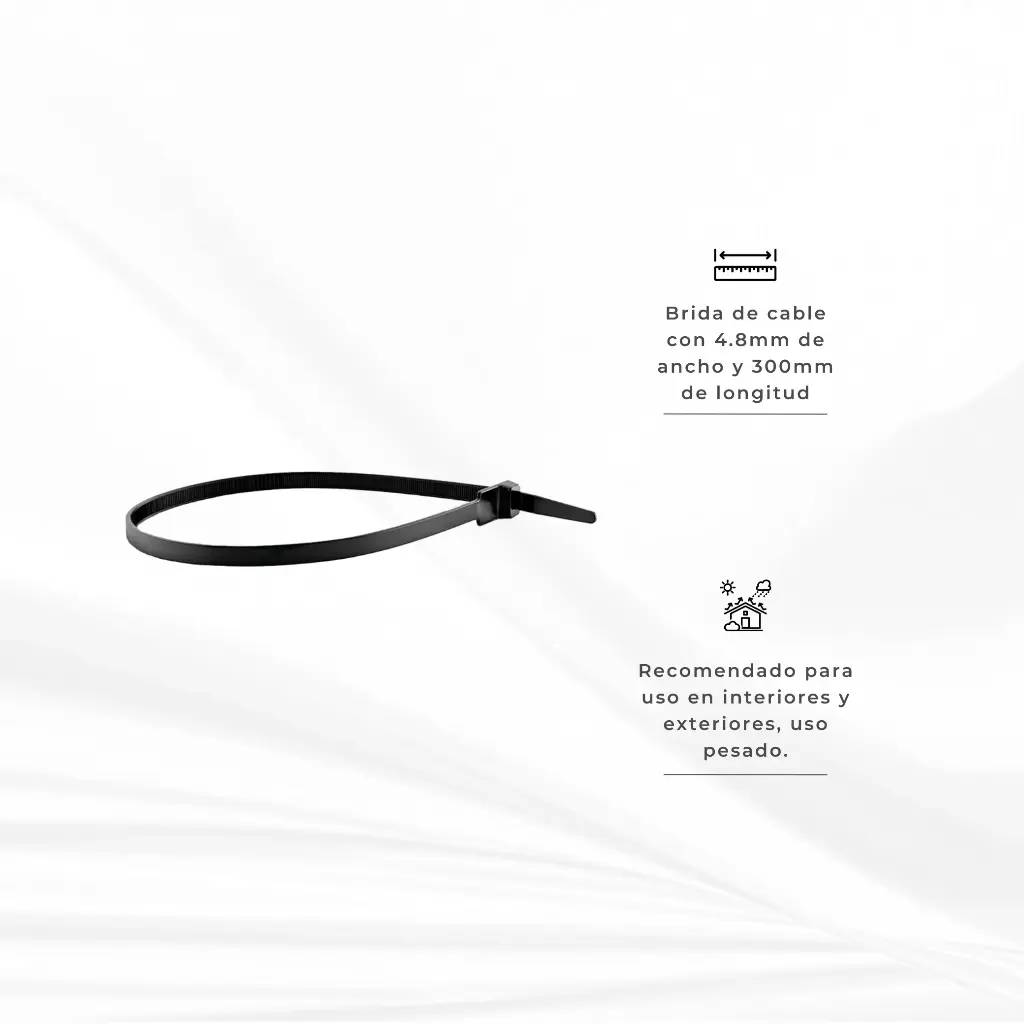 12\30CM" | AMARRES PLASTICOS 12' 30CM