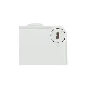 CAJA DE DERIVACION GRIS 100x100x50 MM 