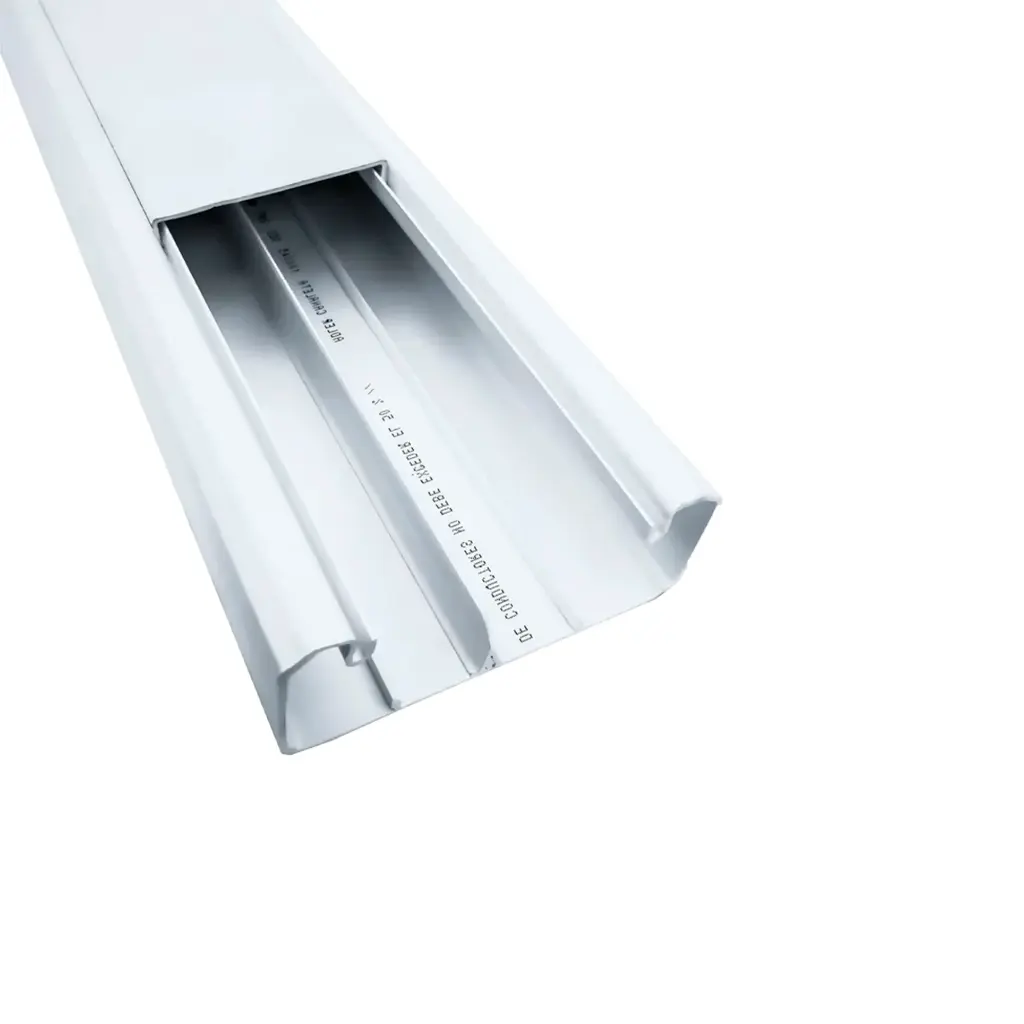 CANALETA BLANCA LISA 100X45 