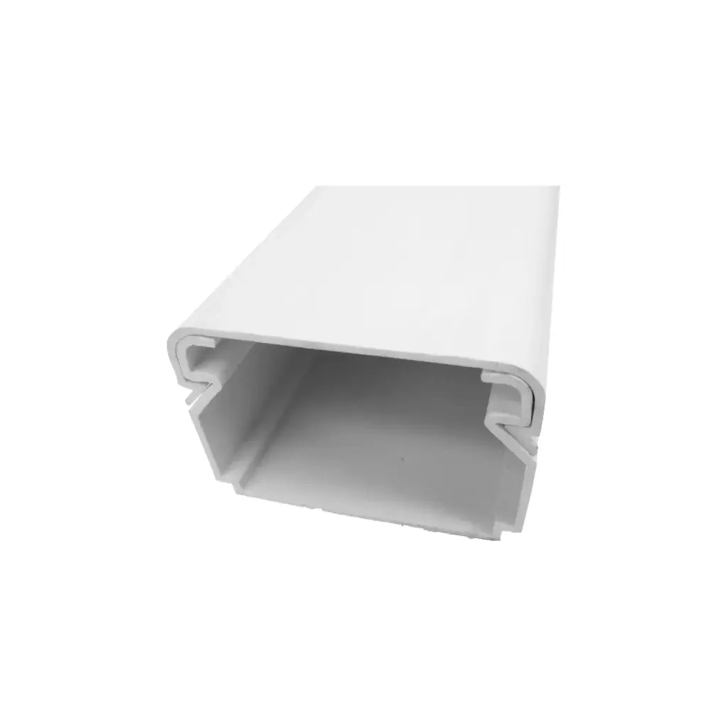 CANALETA BLANCA LISA 60X40 SIN DIVISION 
