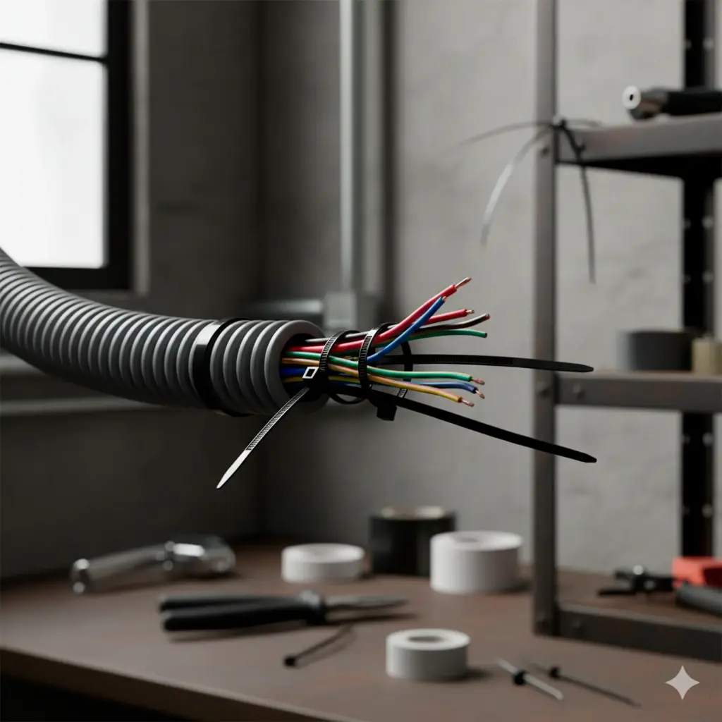 AMARRE PLASTICO NEGRO T4' 10CM X2.5MM 