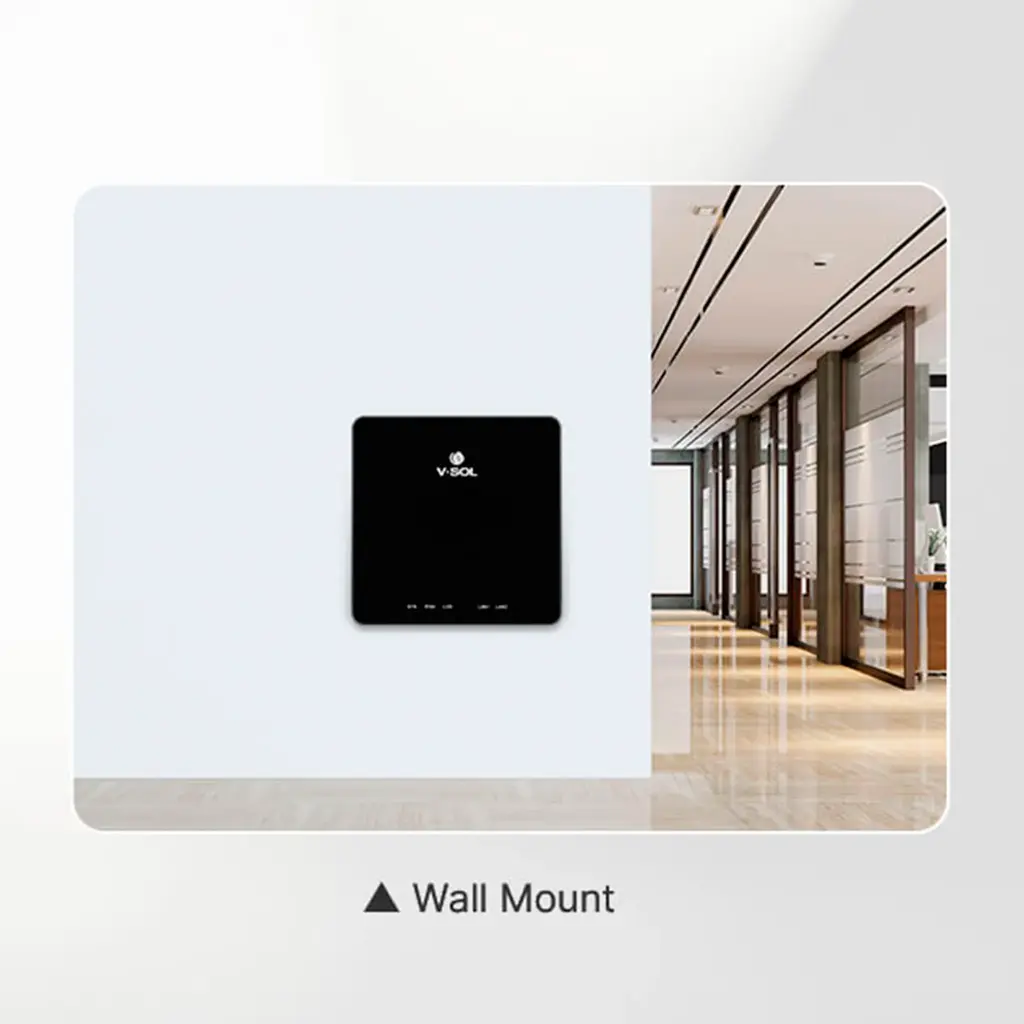 V2902A-XGS | ONU/ONT Bridge XGSPON / 1 Puerto RJ45 10 Gbps / 1 Puerto RJ45 1 Gbps / Conector SC/UPC / Ideal para Servicios Empresariales