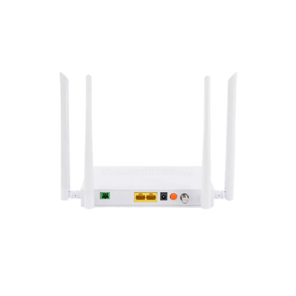 V2802-ACT | ONU Dual G/EPON con Wi-Fi AC + 1 Puerto CATV + 2 puertos Gigabit + 1 Puerto SC/APC, Hasta 1200 Mbps