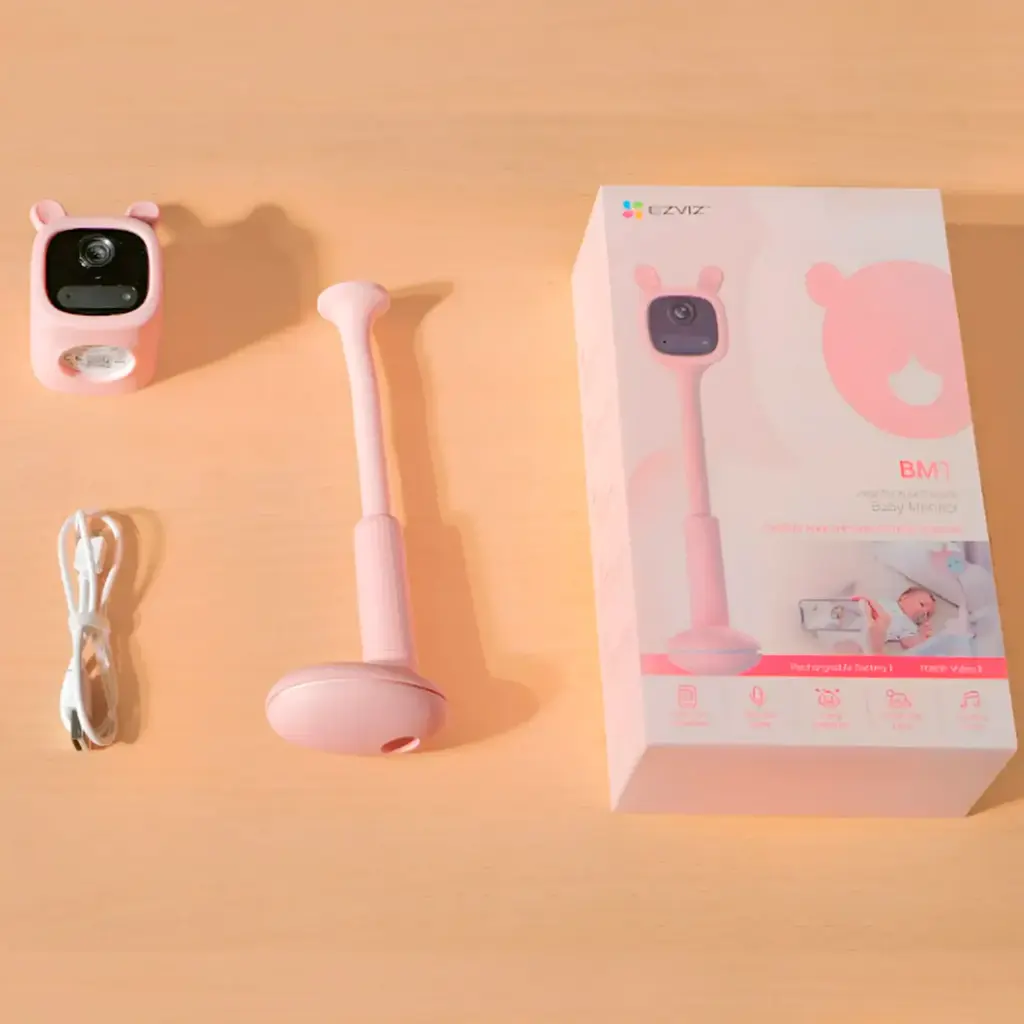 CS-BM1-R100-2D2WF-RA  | CAMARA EZVIZ BEBE BM1 (rosada)