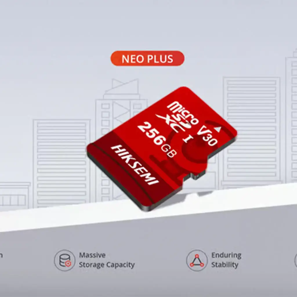 HS-TF-E1(STD)/512G/NEO PLUS/W  MEMORIA MICRO SD 256GB HIKVISION