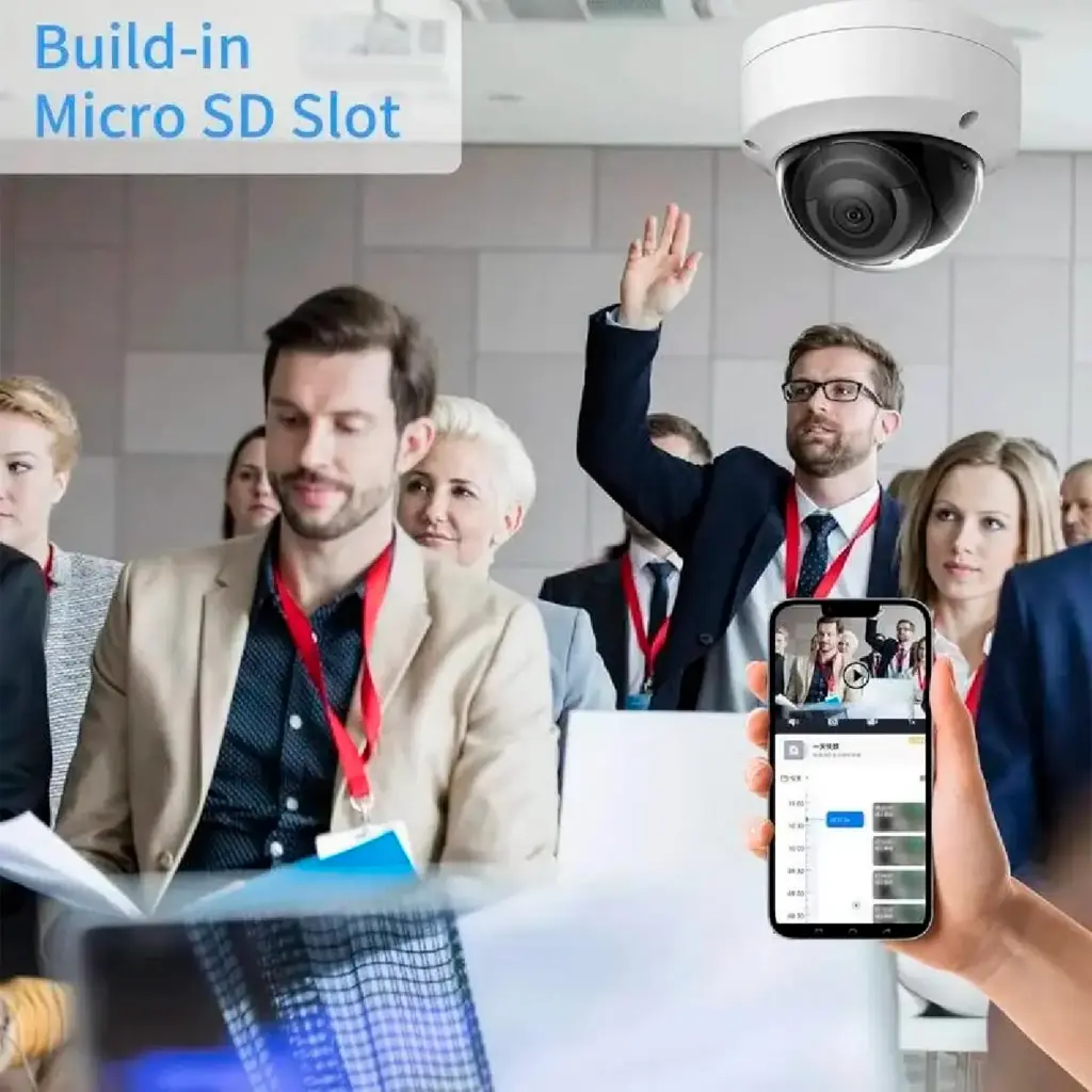 DS-2CD2143G2-LIS2U | Cámara de red domo fija Acusense Smart Hybrid Light de 4 MP