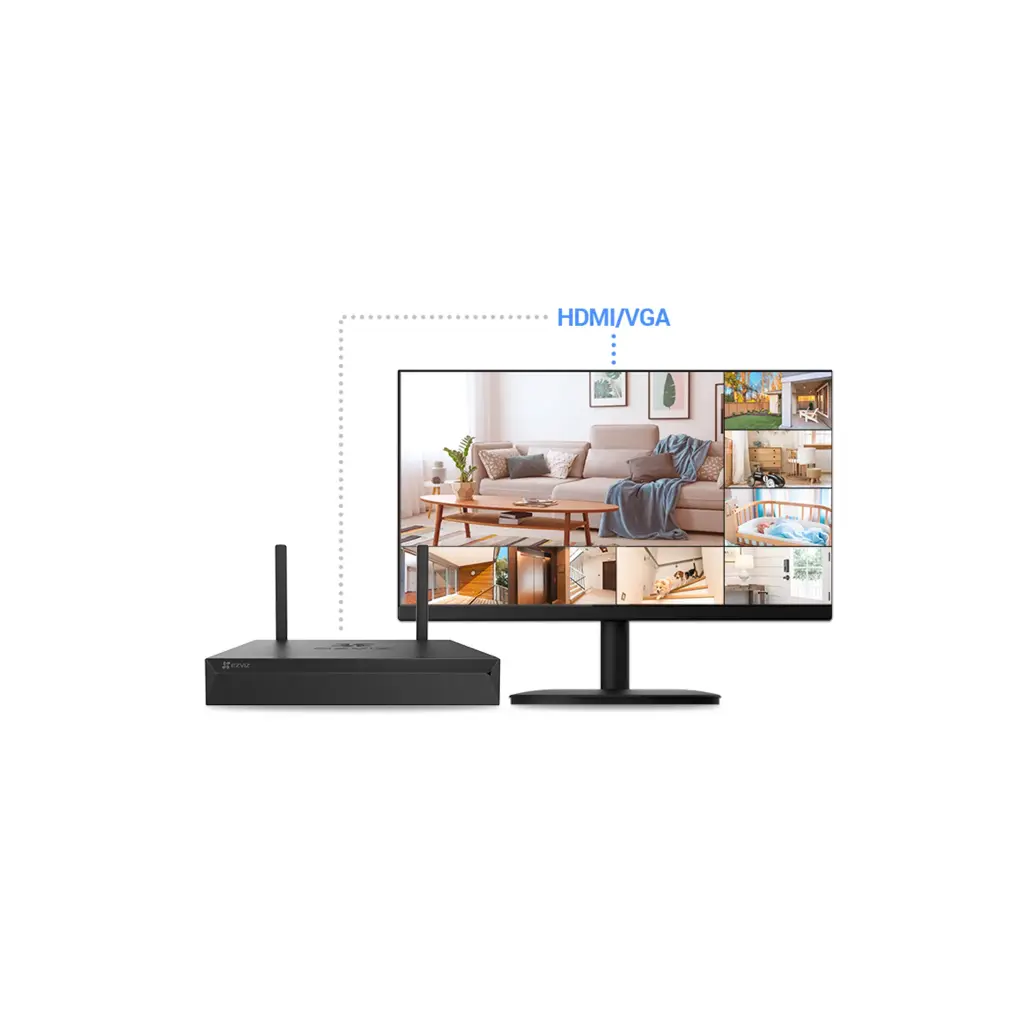 CS-X5S-R100-4W |  NVR 4 CANALES INALAMBRICO EZVIZ