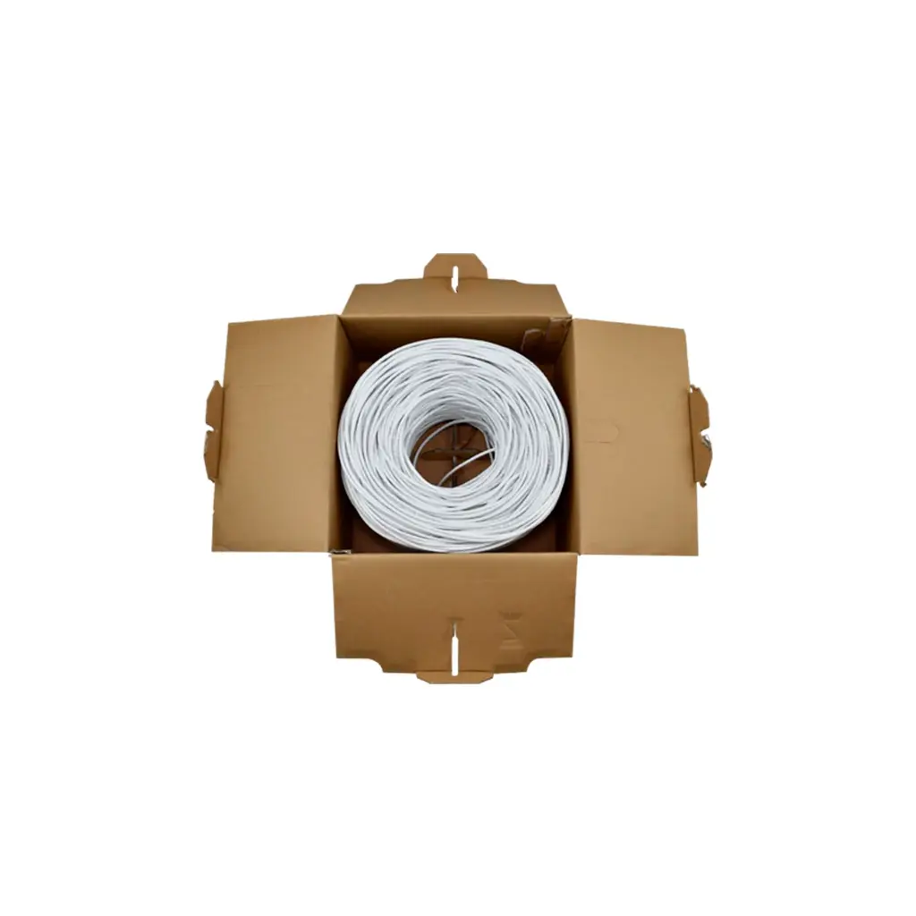 LPSUTPCAT6 | NUEVO CABLE UTP CAT 6 ALEACION INTERIOR X 305 METROS BLANCO LPS