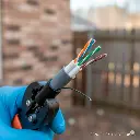 LPSUTPCAT6EXT | NUEVO CABLE UTP CAT 6 EXTERIOR DOBLE CHAQUETA  NEGRO X 305MTS LPS