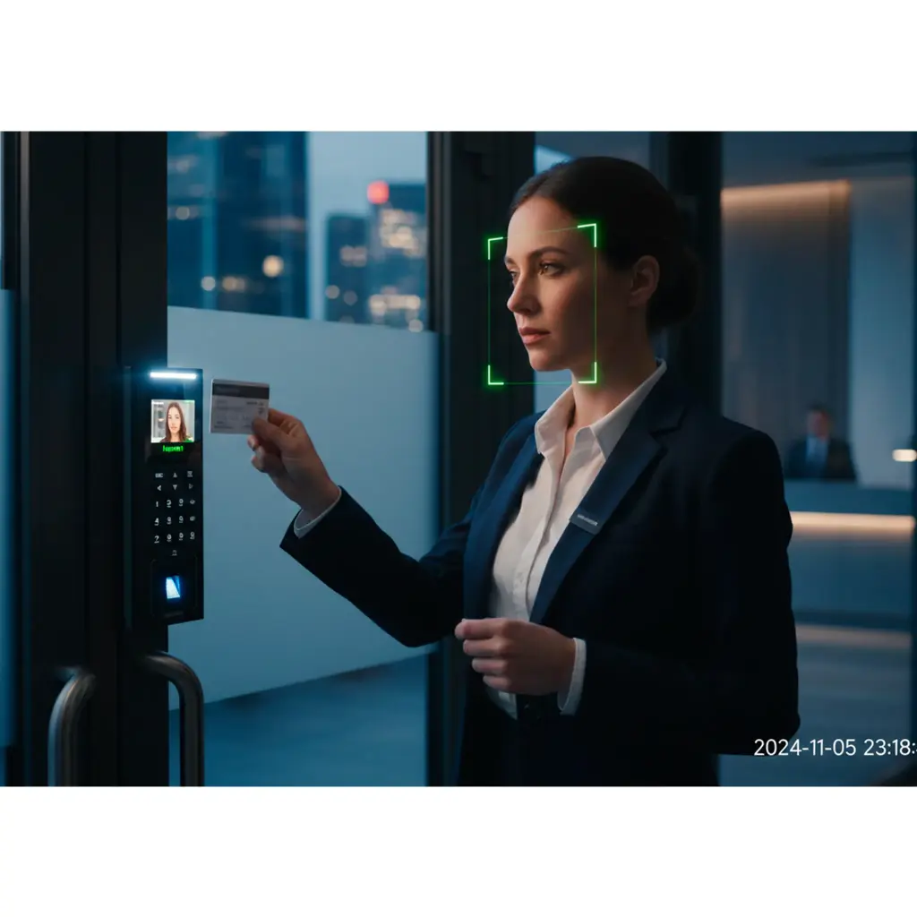 DS-K1T321MFWX-B | Terminal de acceso frontal de la serie Value