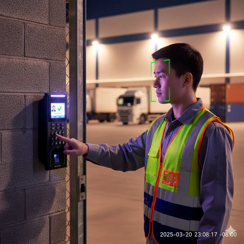 DS-K1T321MFWX-B | Terminal de acceso frontal de la serie Value