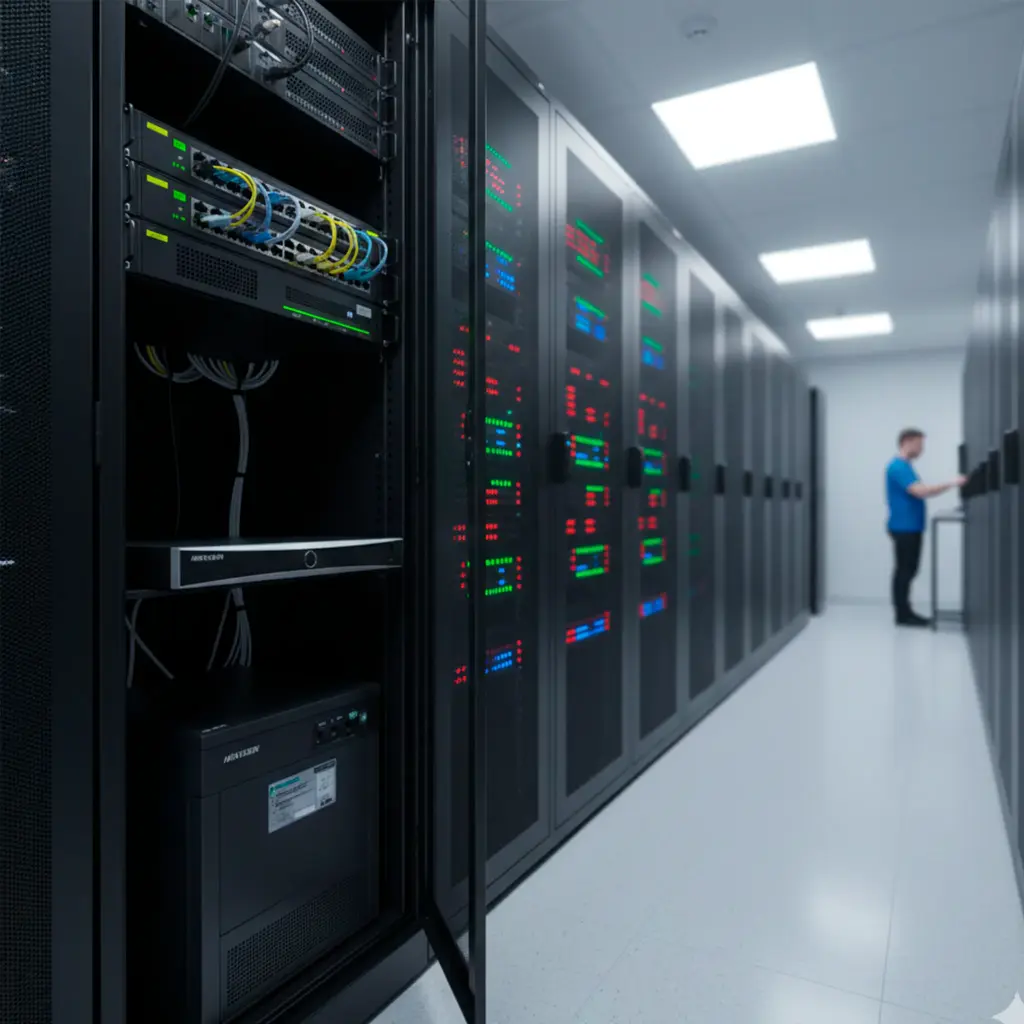 DS-7616NXI-K2 | NVR 12 Megapixel (4K) / 16 canales IP / AcuSense (Evita Falsas Alarmas) / Reconocimiento Facial / 2 Bahías de Disco Duro / HDMI en 4K / Sin Puertos PoE+ / Alarmas I/O