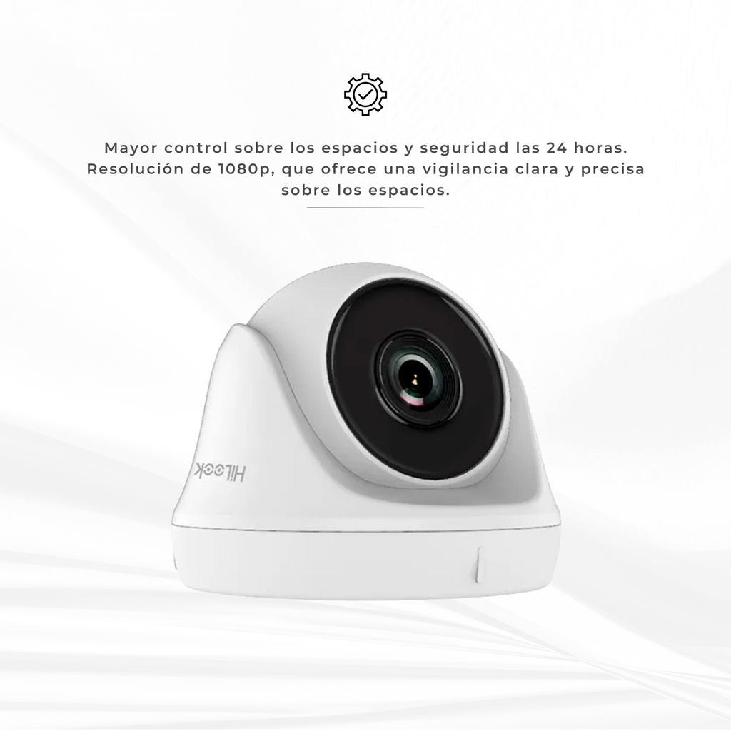 THC-T120-PC | MINI TURRET TURBO 2MP HILOOK LENTE FIJO 2.8MM SMART 20MTS