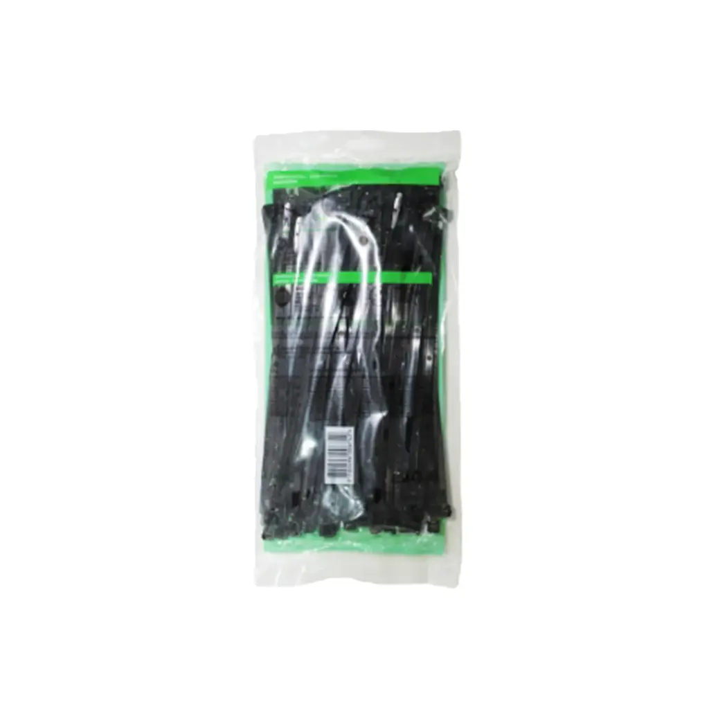 AMARRE PLASTICO 8 PULGADAS 20CM NEGRO