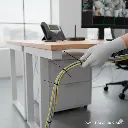 AMARRES DE 6 PULGADAS 15CM NEGROS