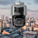 DS-2SF8C442MXG1-EL(W)(Y)/26 | Cámara domo de velocidad de red DarkFighter panorámica de 4 MP y 42X TandemVu serie 8C