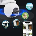 CS-H80f-R100-8G444WKFL | CAMARA H80f 2K+ TRIPLE LENTE 2.8mm + 6mm+ 12mm HD 4MP EXTERIOR PT 12 x ZOOM PANORAMICA 360°