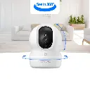 CS-CP1-R105-1J4WF  -  2K⁺ Panoramic View Smart Color Night Vision Smart Human Shape Detection Supports 2.4 / 5 GHz Dual-Band Wi-Fi¹