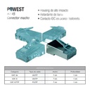 C6A3R-3603 | PATCH CORD CAT 6A 3 FT ROJO 