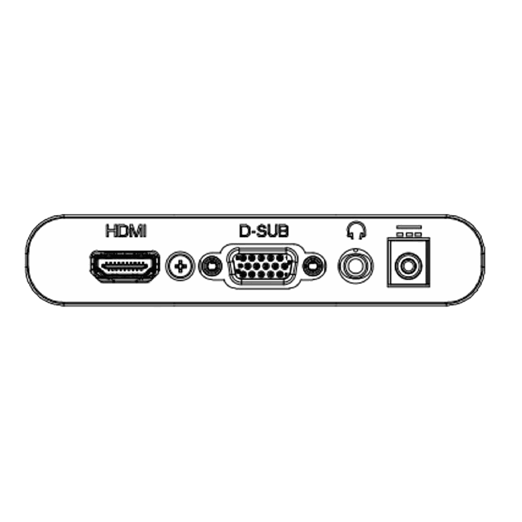 DS-D5024FN | MONITOR LED FULL HD DE 23.8'