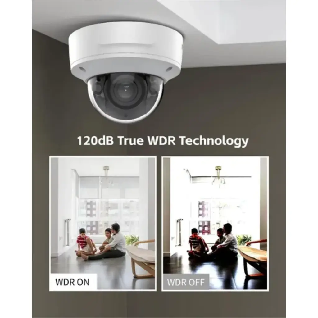 DS-2CD2723G2-IZS | Cámara de red domo varifocal motorizada AcuSense de 2 MP