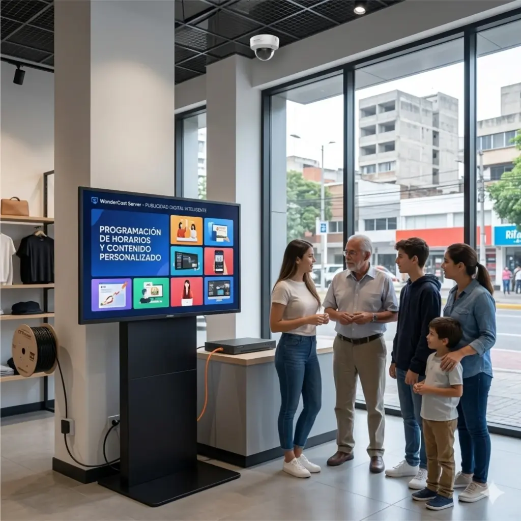 DS-D6043UN-B | Pantalla LED de 43" para Publicidad Digital / SLIM / Programación de Horarios / Contenido Personalizado / Sistema Operativo Android / 2 Entradas USB / WiFi