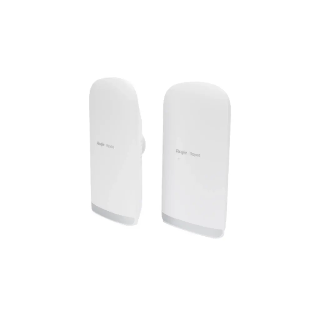 RG-EST350G | Kit completo Punto a Punto Pre-Configurado hasta 1 Km listos para enlazar, administrable en la Nube, Banda 5Ghz AC WAVE2 MU-MIMO 2X2, Puertos 100/1000