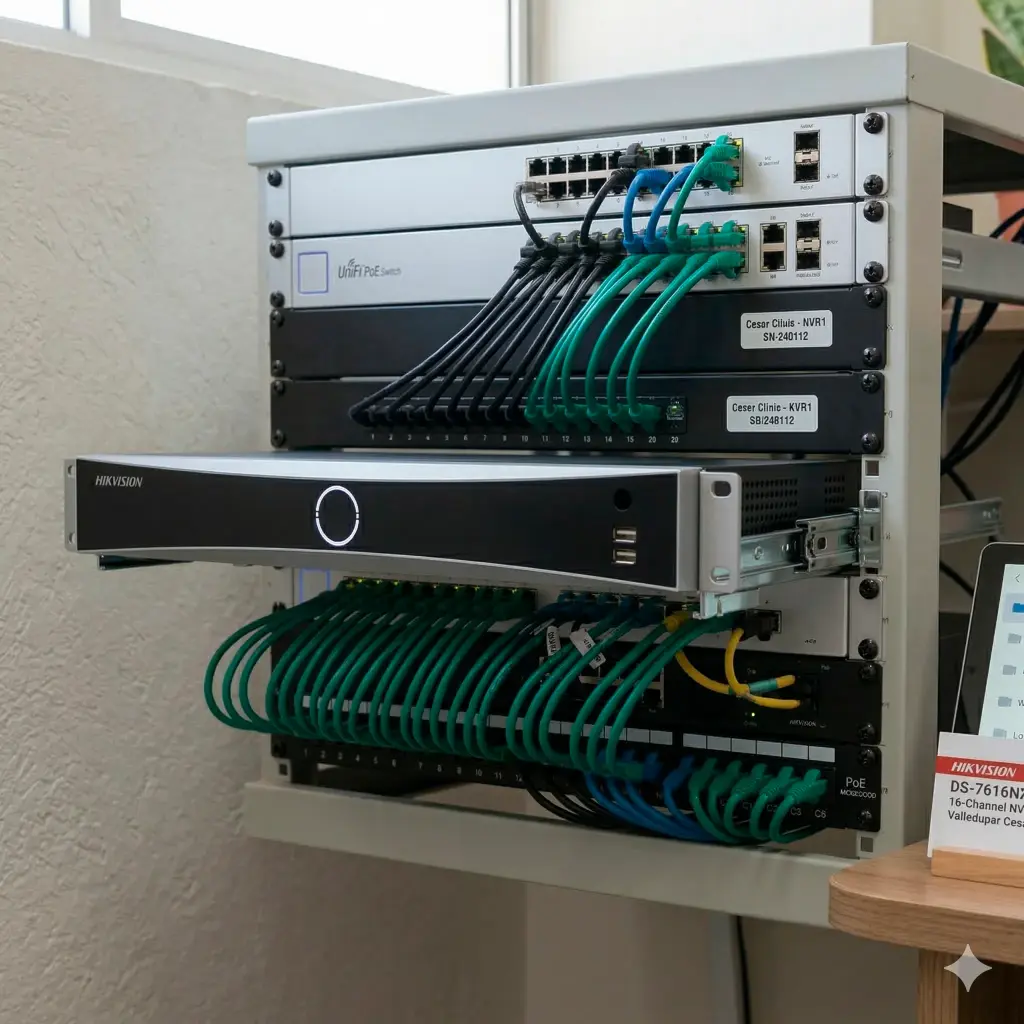 DS-7616NXI-I2/16P/VPro | NVR serie I/VPro con AcuSeek