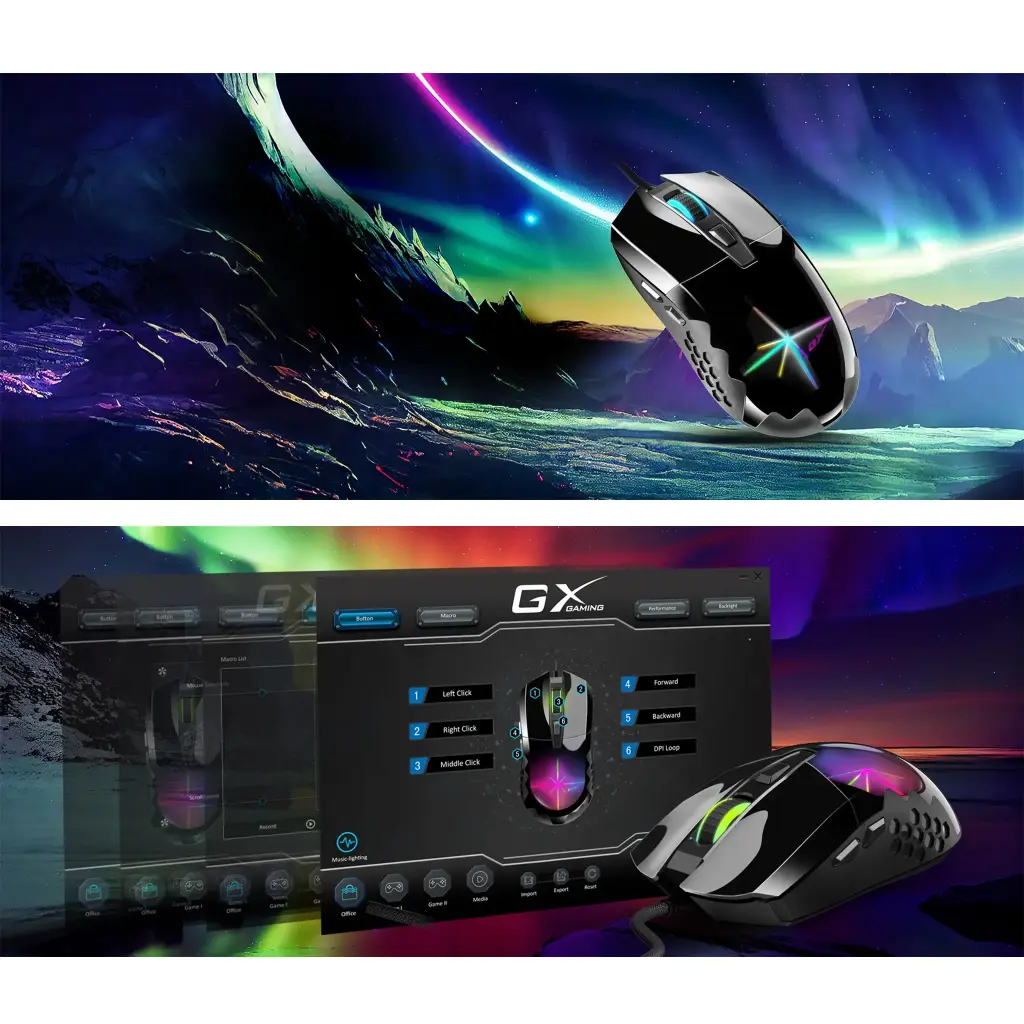 M715 | MOUSE GENIUS SCORPION M715/INTERFAZ USB