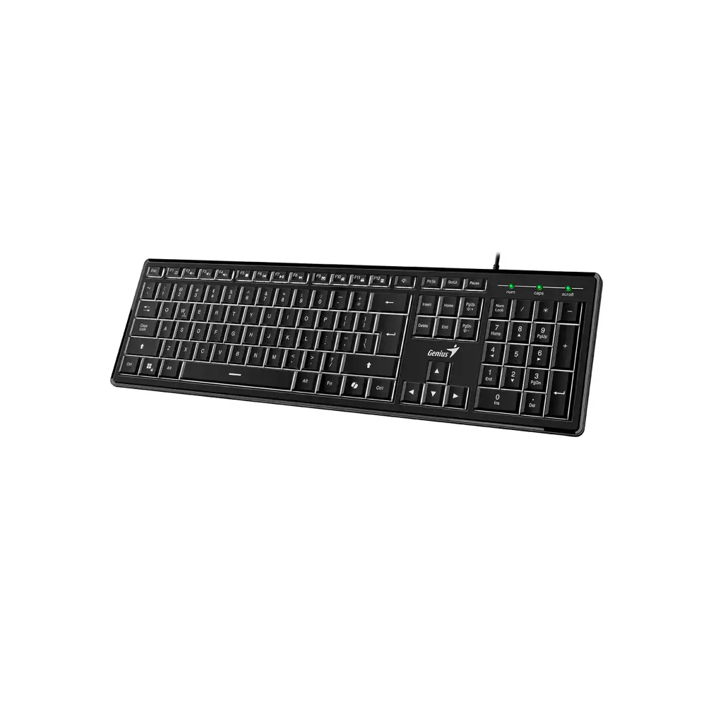 SLIMSTAR-820 | TECLADO SLIMSTAR 820 DELGADO ILUMINADO