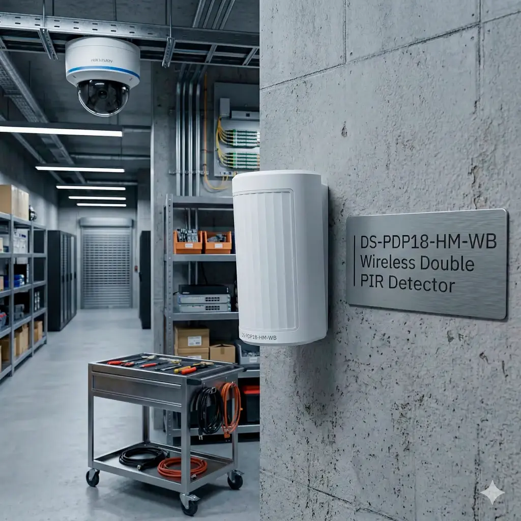 DS-PDP18-HM-WB | Wireless Double PIR Detector