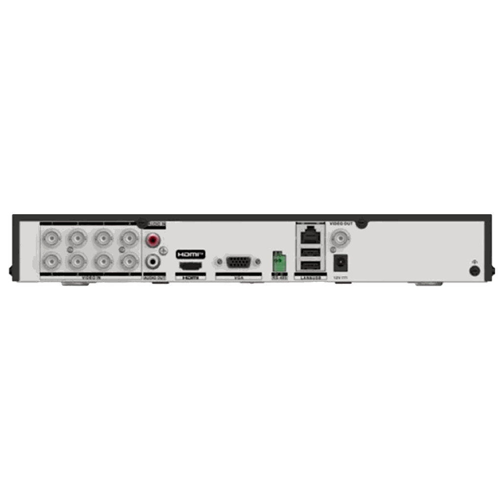 7208HUHI-M2/S | DVR 8CH H.265PRO+ 8MP 4K RESOLUTION