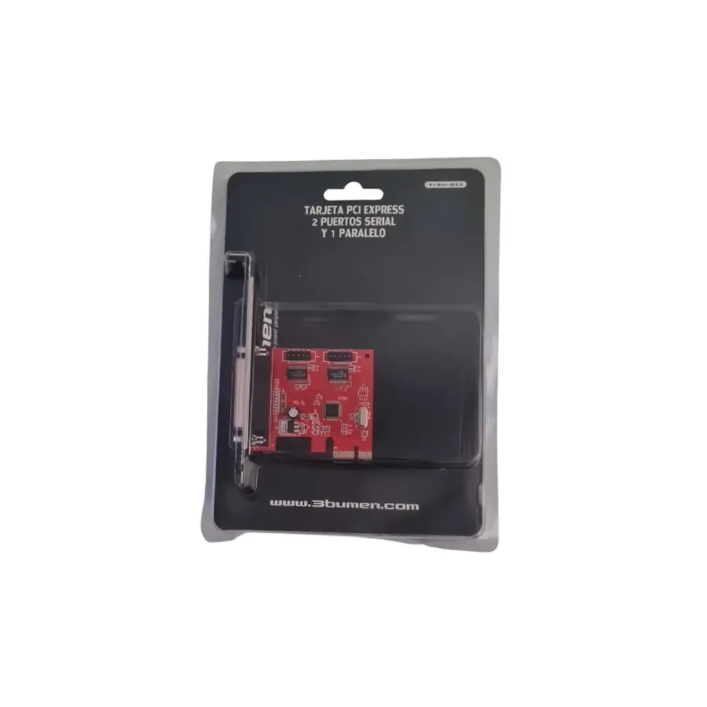 TRIBU-211 | PCI-E 2 SERIAL 1 PARALELO 3BUMEN