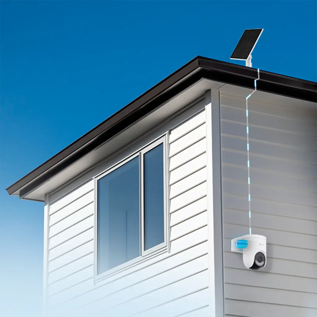 CS-HB8c/SP-R100(4MP)(AM-STD)(Kit) | CÁMARA BATERÍA 2K+ / 5200 mAh / WI-FI 6 / IA HUMANO-VEHÍCULO / COLOR NIGHT