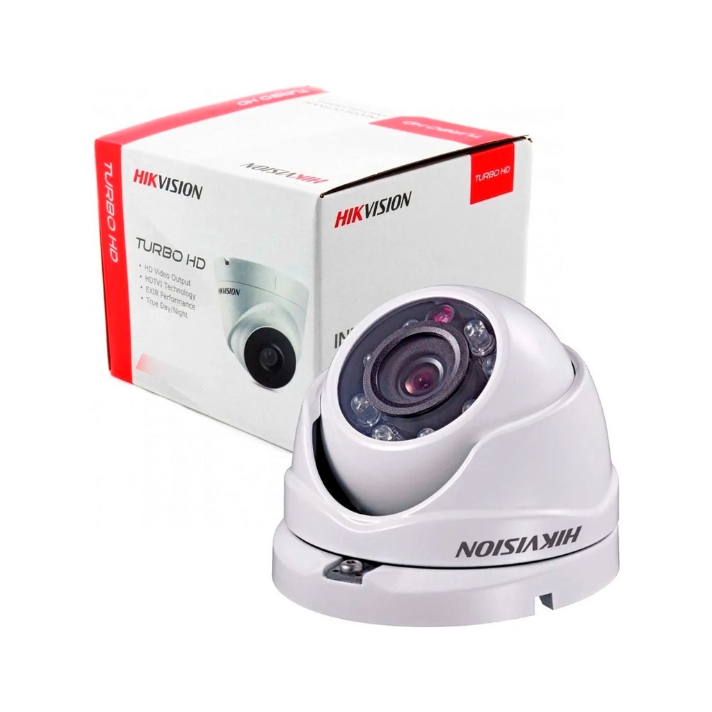 DS-2CE56D0T-IRMF | CAMARA DOMO TURBO 4HD METALICA 1080 CMOS 2.8MM/3.6MM 24 LED