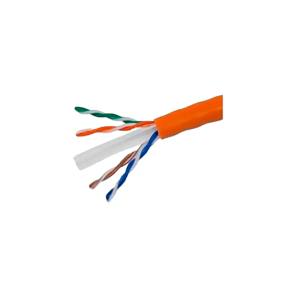 DS-1NP6UEC0(O-STD) orange 1m | Patch cord UTP CAT 6 1m NARANJA HIKVISION