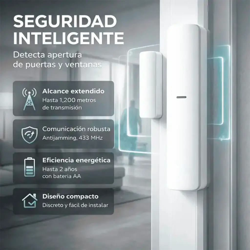 DS-PD201MC-WB | Contacto Magnético Inalámbrico