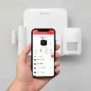 DS-PA201P-Kit-16WB | Kit de Panel de Alarma Inalámbrico de Hikvision. Soporta 16 Zonas. Incluye Batería de respaldo
