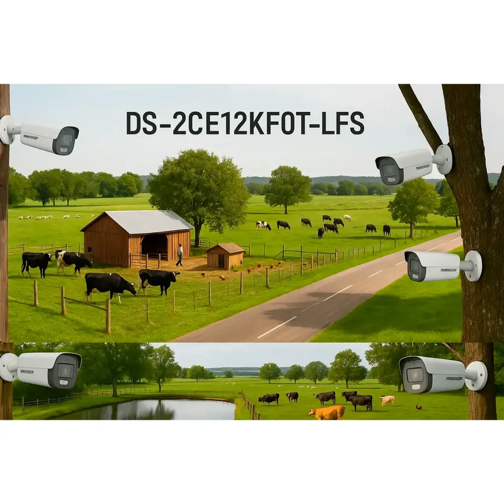 DS-2CE12KF0T-LFS | Cámara bala fija con luz híbrida inteligente 3K ColorVu