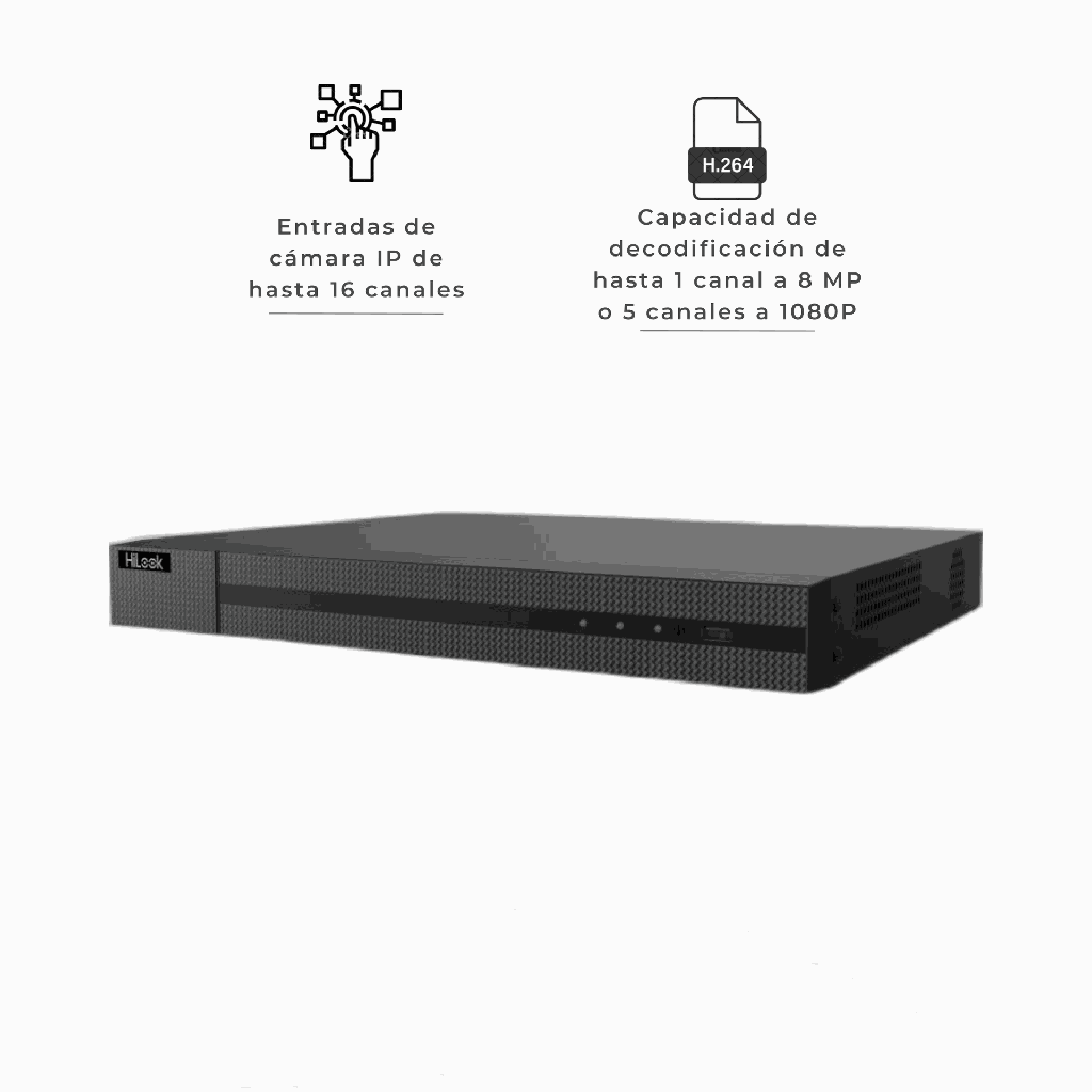NVR-216MH-C/16 | NVR 216MH-C 16 GRABADOR CANALES HILOOK