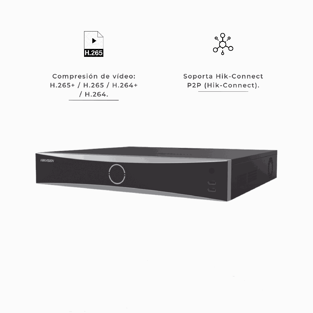 DS-7732NXI-K4 | NVR 4K DE 32CH IP ACUSENSE