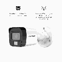 DS-2CE10KF0T-LPFS | CAMARA BALA 5MP SMART HYBRID LIGHT 20M CON AUDIO