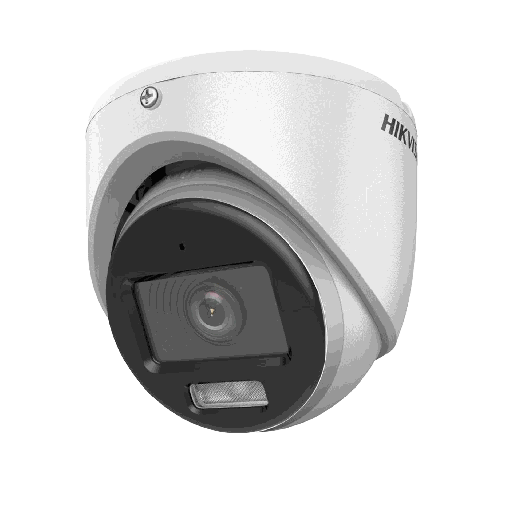DS-2CE70DF0T-LMFS | CAMARA DOMO 2MP SMART HYBRID LIGHT 20 METROS CON AUDIO METALICA