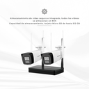 DS-J142I/NKS422W0H | KIT EASY LINK 2MP NVS + 2 CAMARA BALA IP WIFI
